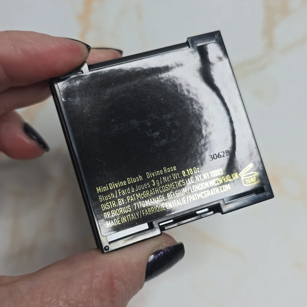 Pat McGrath Blush - Devine Rose Mini Travel New In Box
